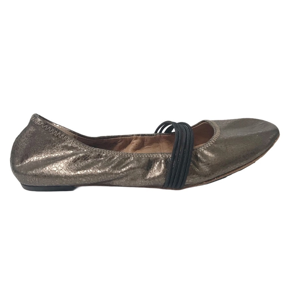 Tsubo Honnor metallic slip on shoes sz 9